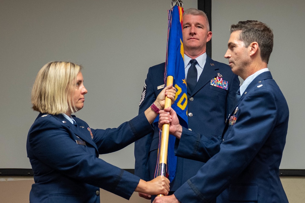 300 AS says farewell to Parker, welcomes McDonald during a change of command ceremony