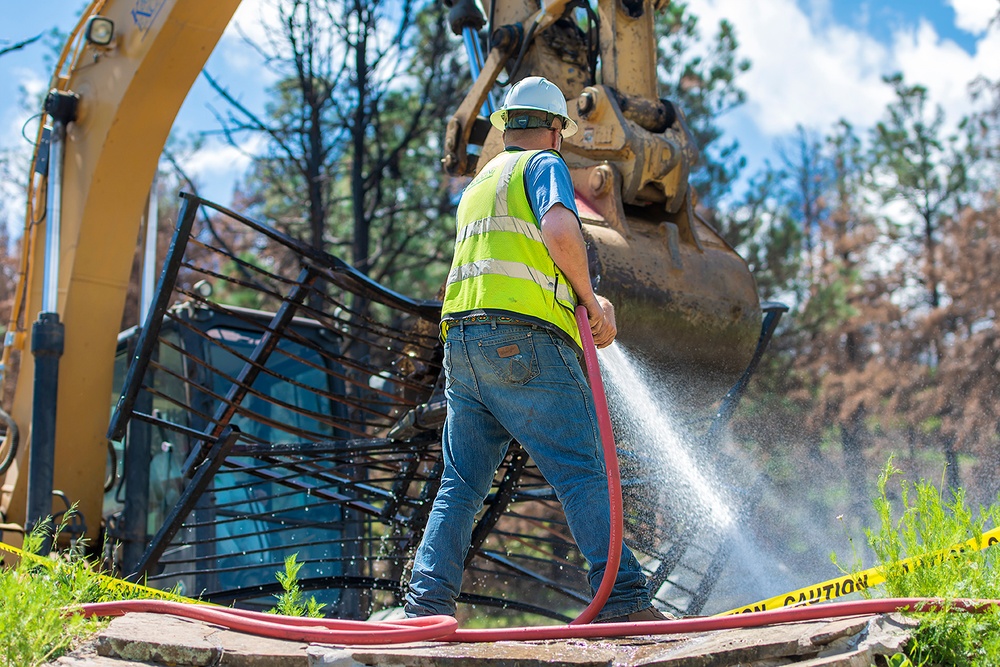 USACE begins removal of post-wildfire debris in New Mexico