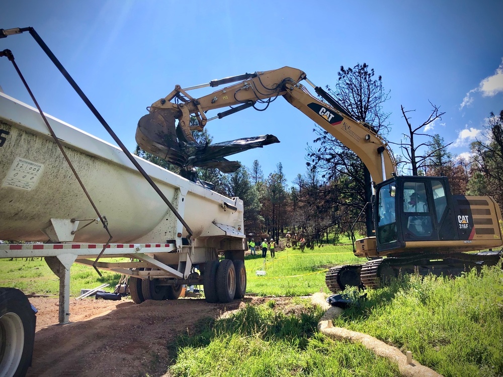 USACE begins removal of post-wildfire debris in New Mexico