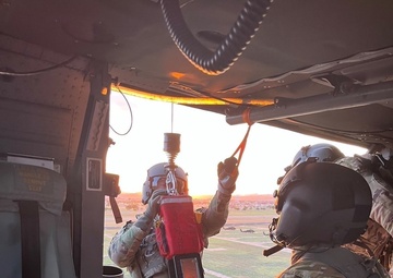 Medics practice life-saving hoist training