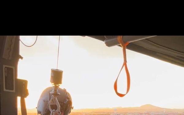 Medics practice life-saving hoist training