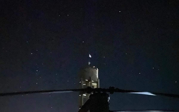 CH-47 OWNS THE NIGHT IN ERBIL