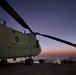 CH-47 OVERLOOKS ERBIL IRAQ