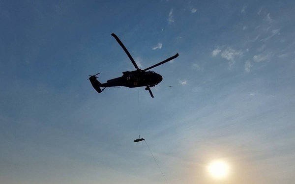 Joint Medevac Training with Norwegian Soldiers
