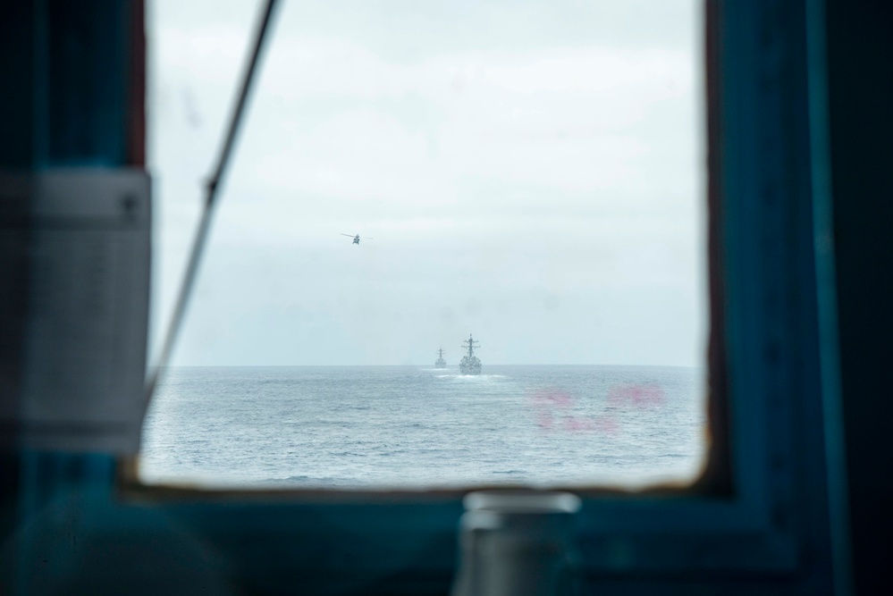 Arleigh Burke-class guided-missile destroyer USS Chung-Hoon (DDG 93)