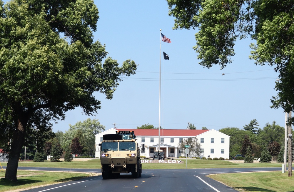 September 2022 training operations at Fort McCoy