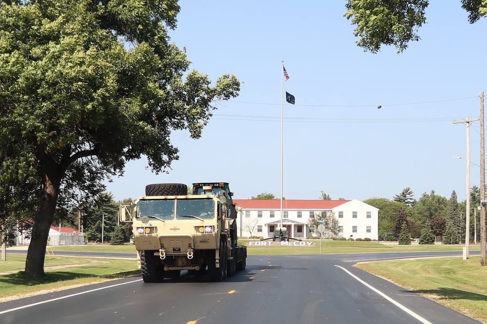 September 2022 training operations at Fort McCoy