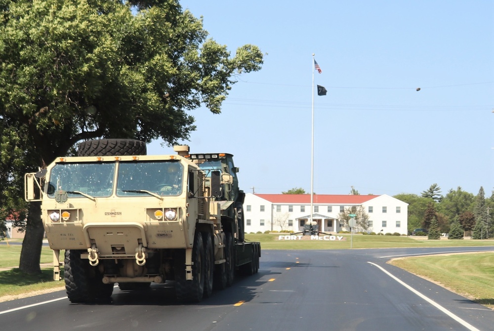 September 2022 training operations at Fort McCoy