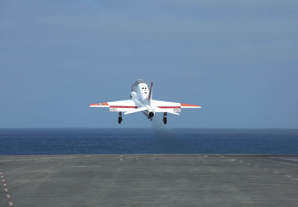 Abraham Lincoln conducts flight operations