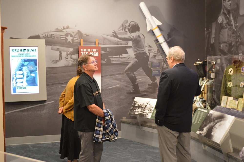 Naval Museum Volunteer in Action