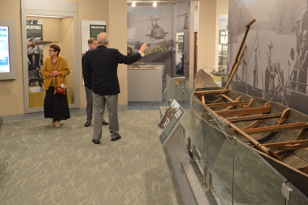 Naval Museum Volunteer in Action
