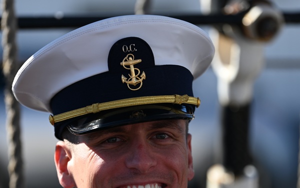 U.S. Coast Guard Cutter Eagle in Newport, RI