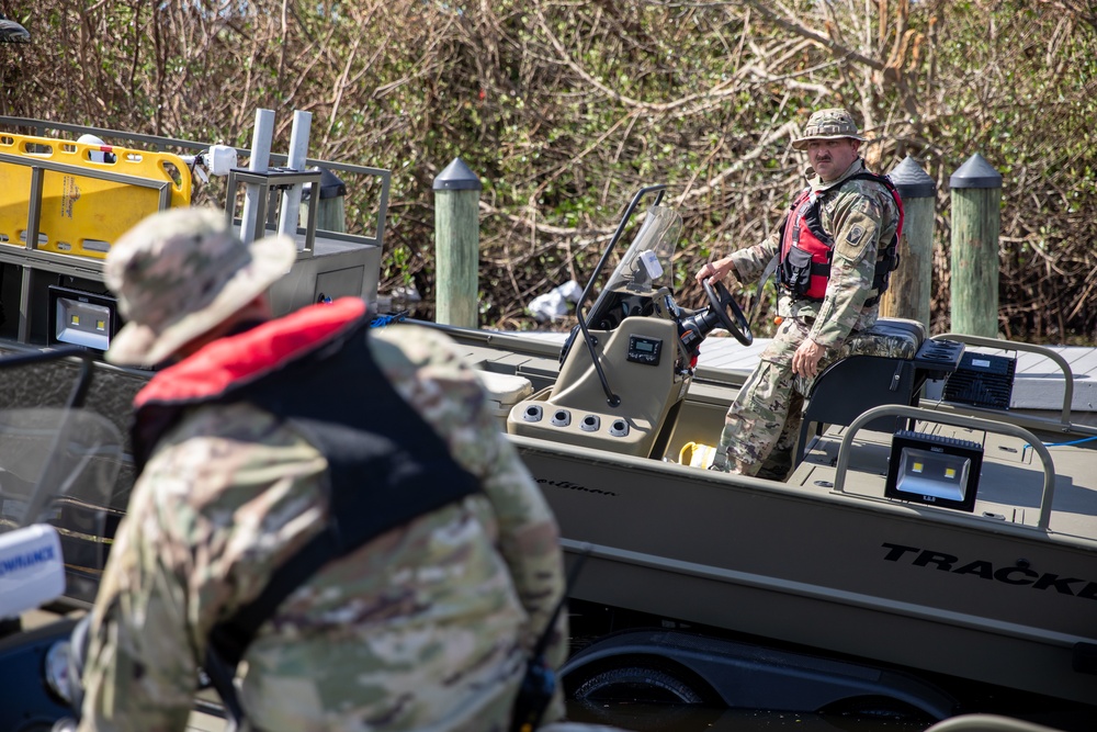 FL-CERFP conducts maritime operations in support of Hurricane Ian