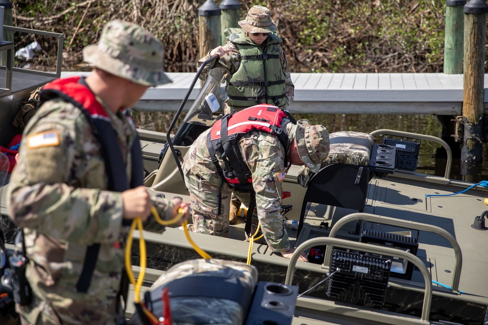 FL-CERFP conducts maritime operations in support of Hurricane Ian