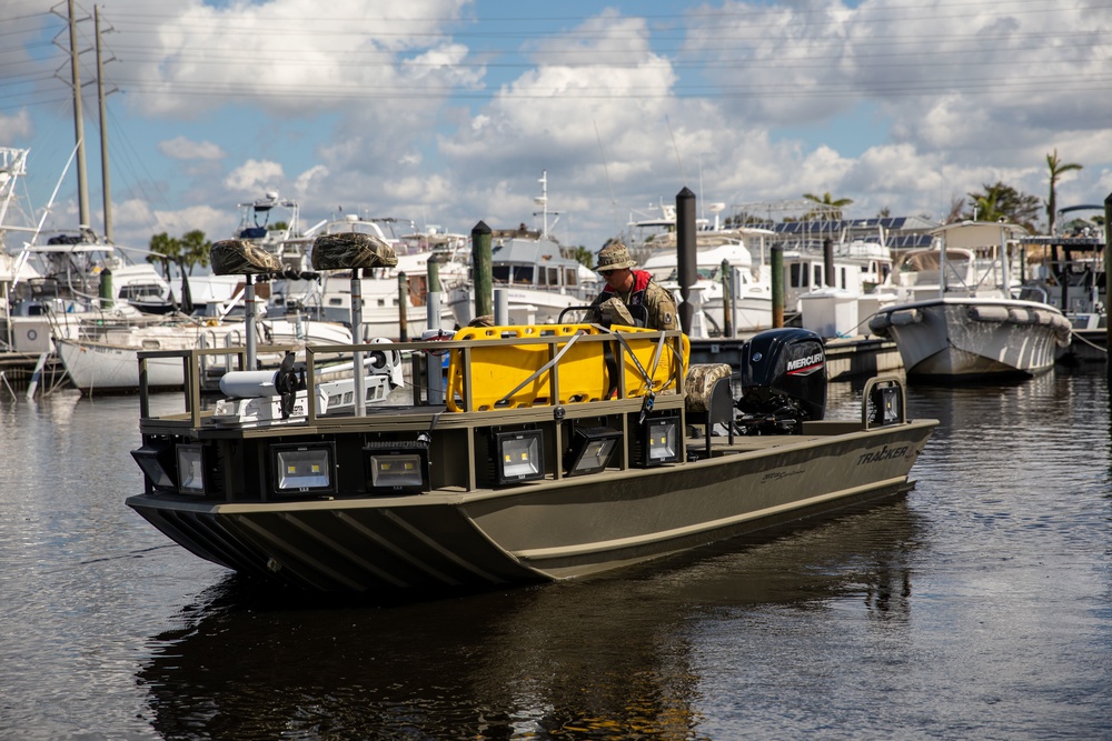 FL-CERFP conducts maritime operations in support of Hurricane Ian