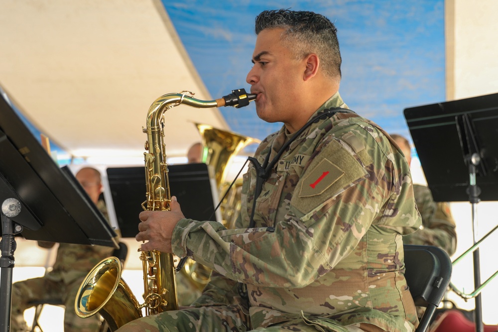 First Infantry Division band celebrates Oktoberfest