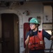 Coast Guard Cutter Marcus Hanna works buoys in the Northeast