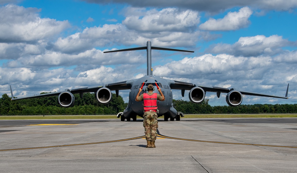 C-17s return to JB Charleston after Hurricane Ian