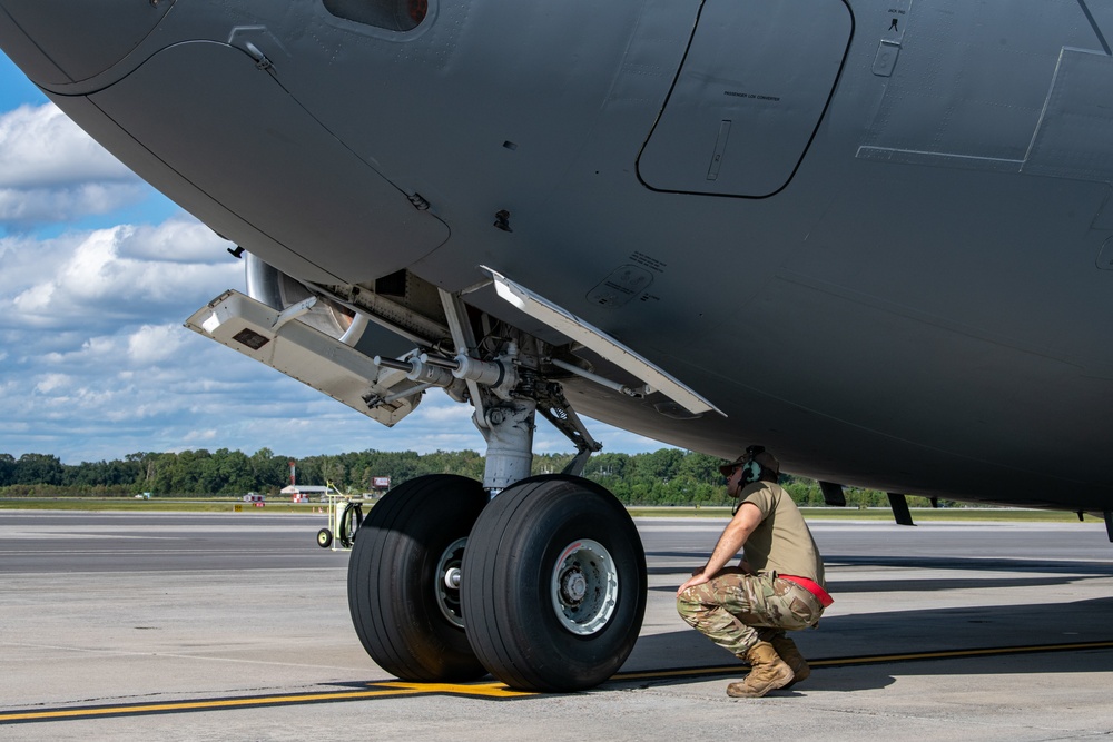 C-17s return to JB Charleston after Hurricane Ian