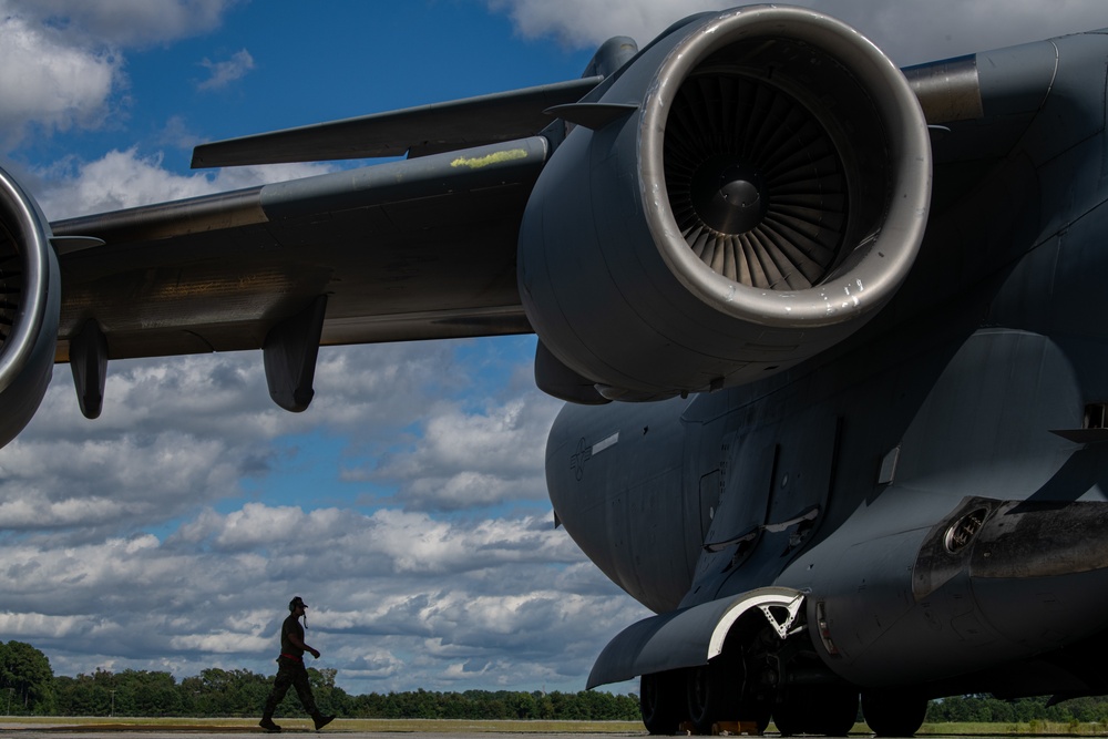 C-17s return to JB Charleston after Hurricane Ian