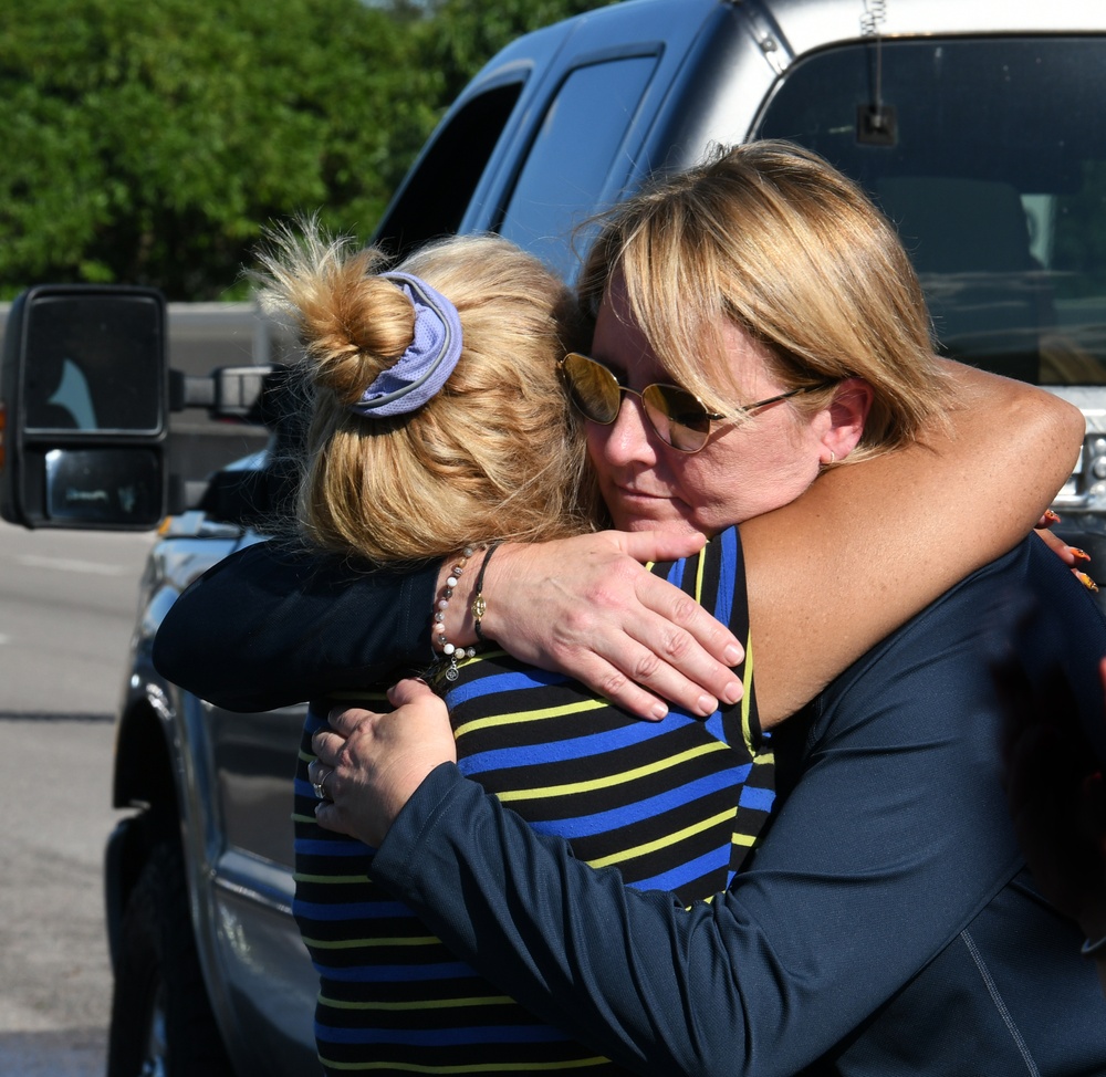 FEMA Administrator Greeting a Hurricane Ian Survivor