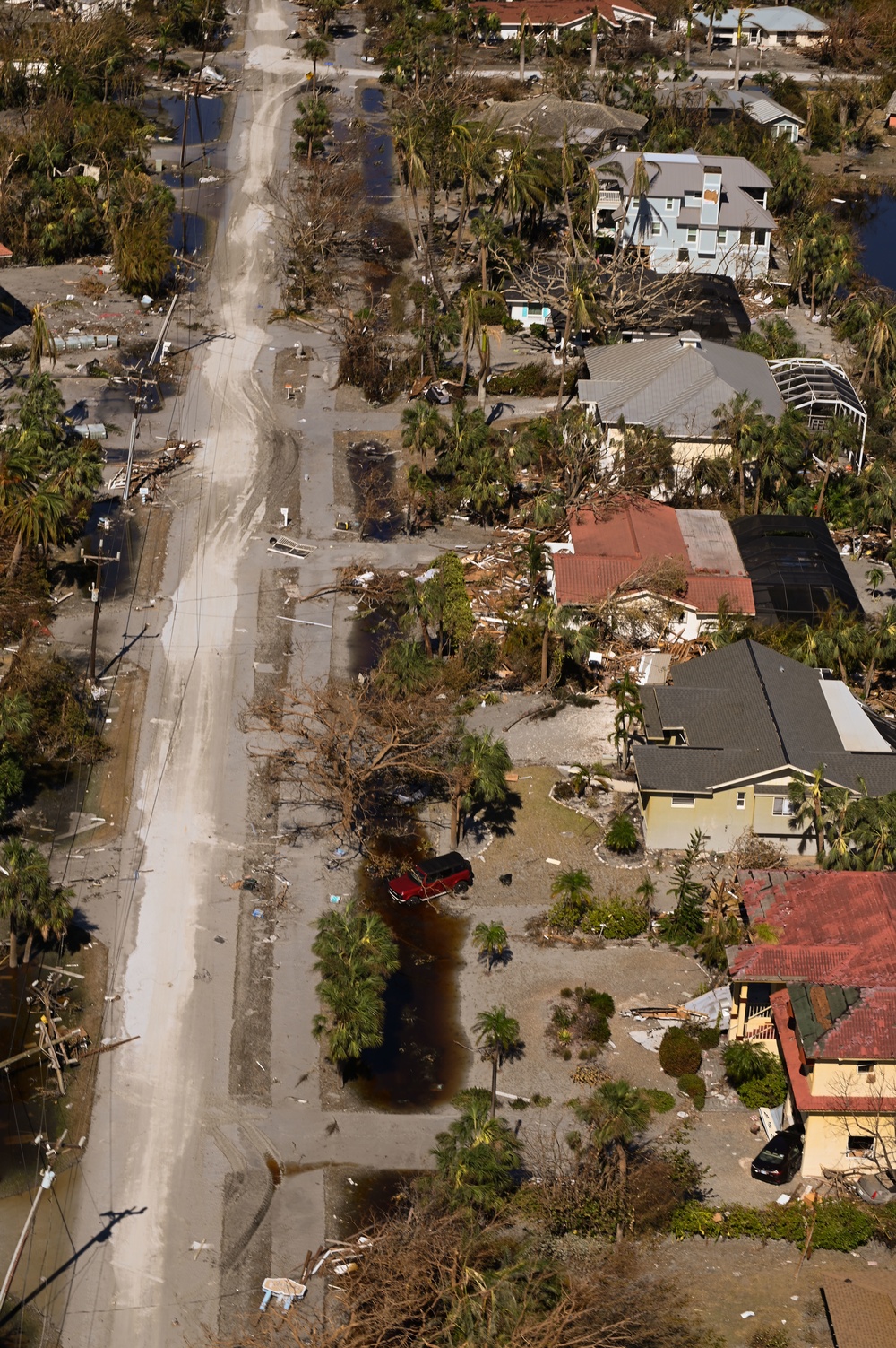 USCG overflight Sanibel, Fort Myers