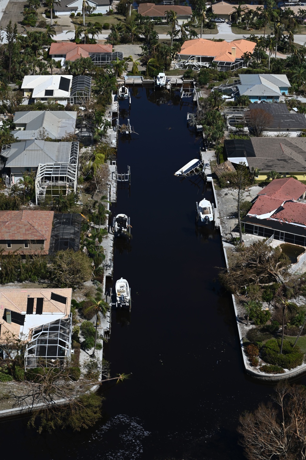 USCG overflight Sanibel, Fort Myers