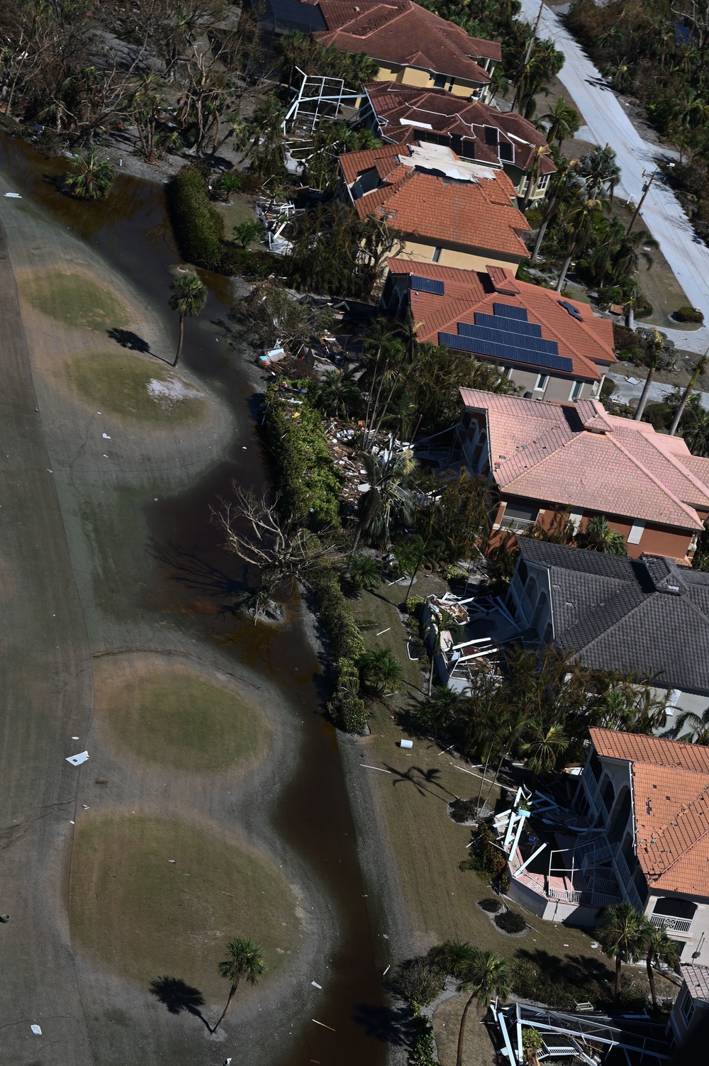 USCG overflight Sanibel, Fort Myers