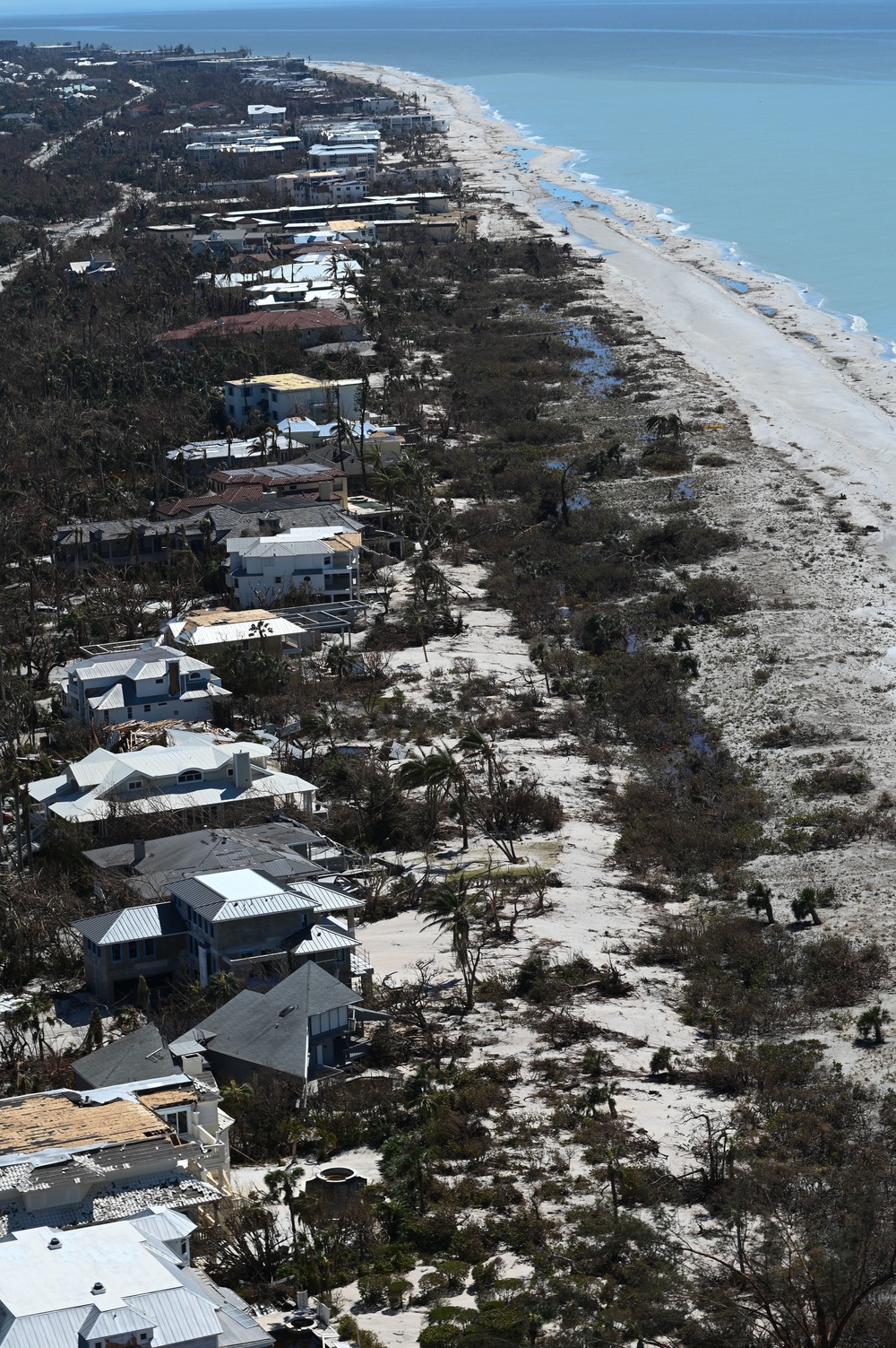 USCG overflight Sanibel, Fort Myers