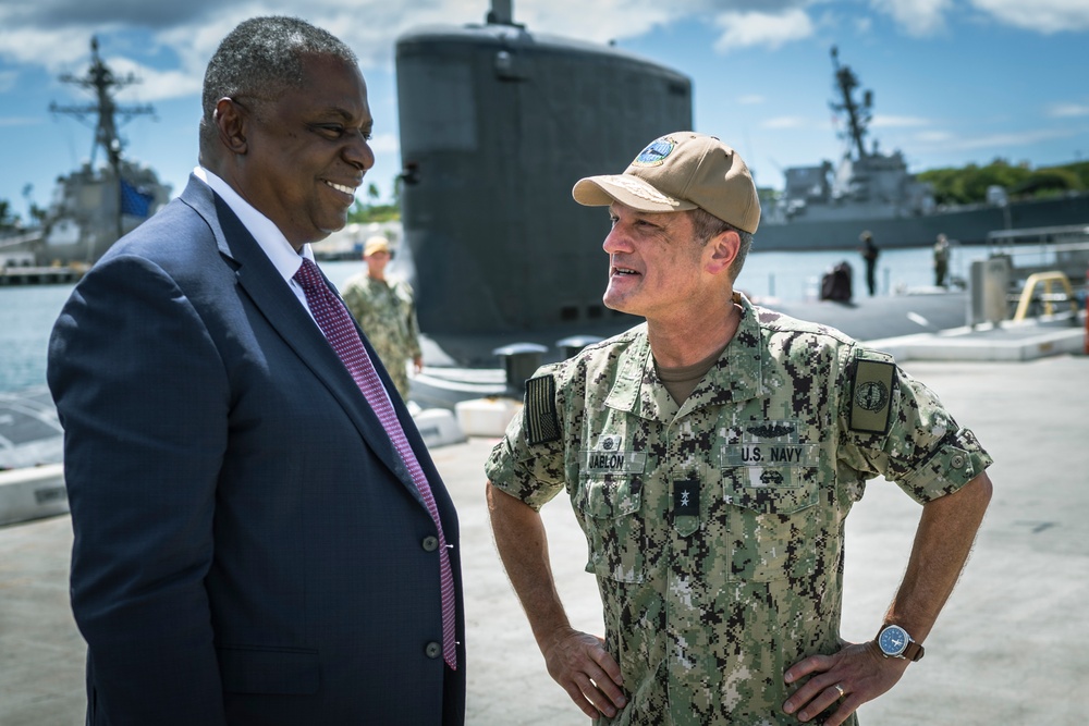 SECDEF Tri Lateral Meetings in Hawaii with Japan and Australia