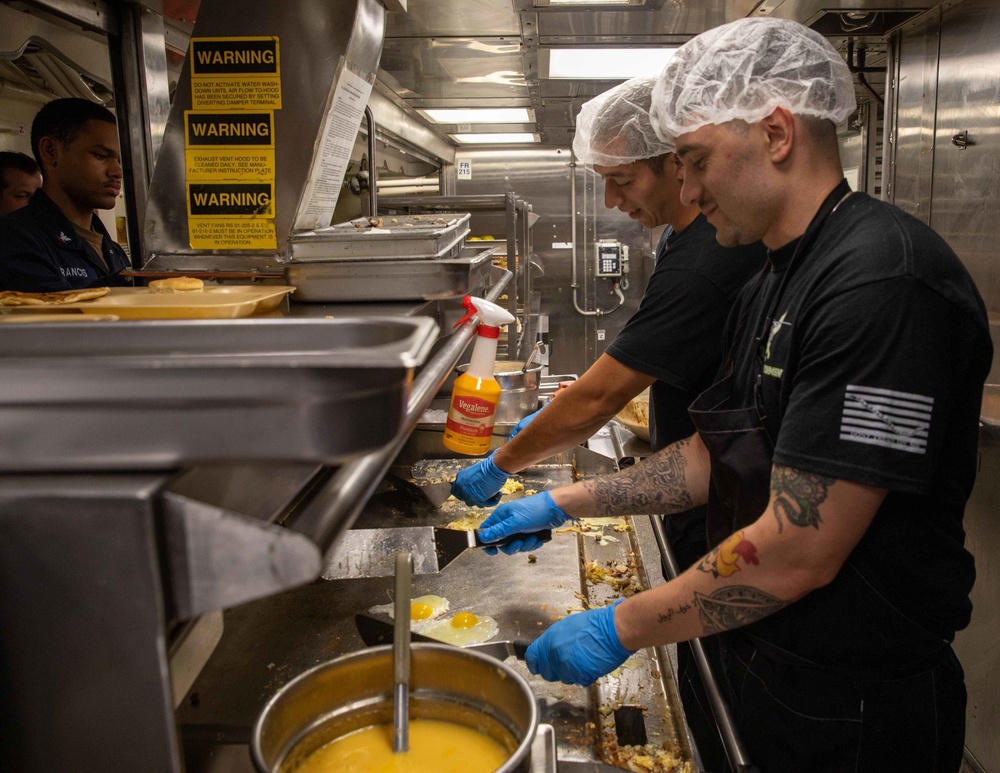 USS Nitze Daily Operations