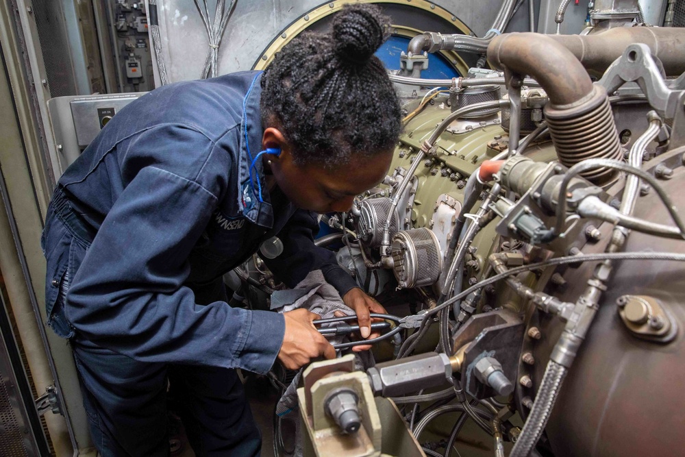USS Nitze Daily Operations