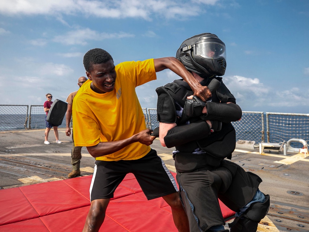 USS Delbert D. Black Conducts SRF-B Course