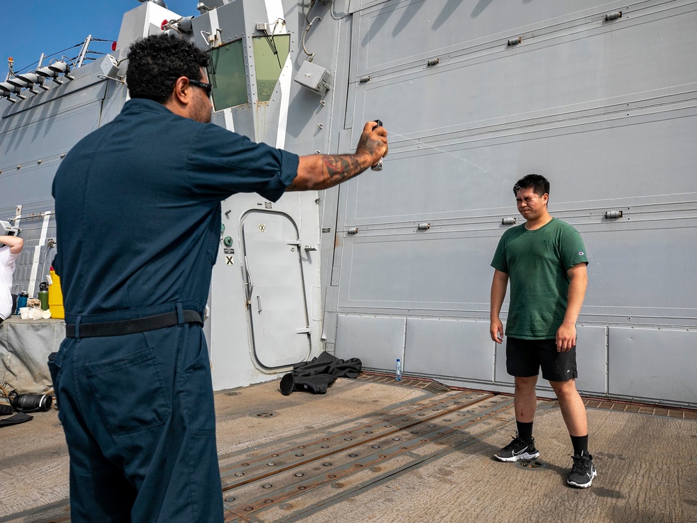USS Delbert D. Black Conducts SRF-B Course