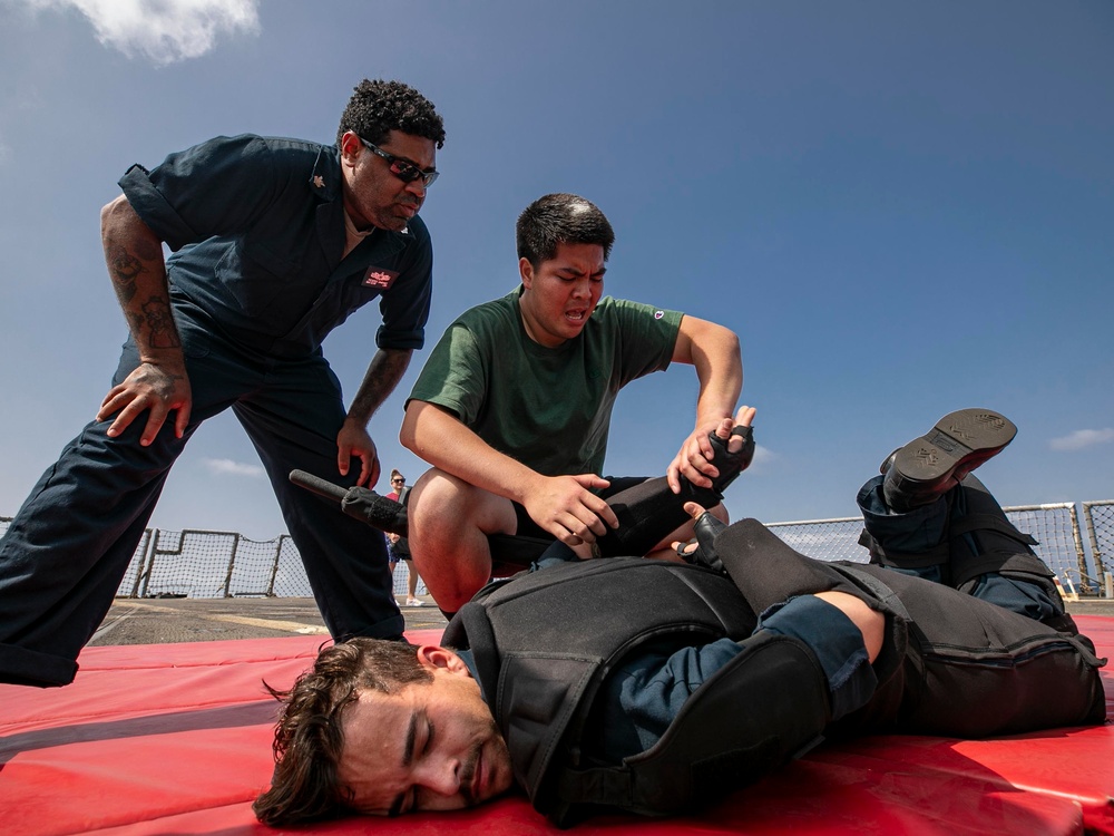 USS Delbert D. Black Conducts SRF-B Course