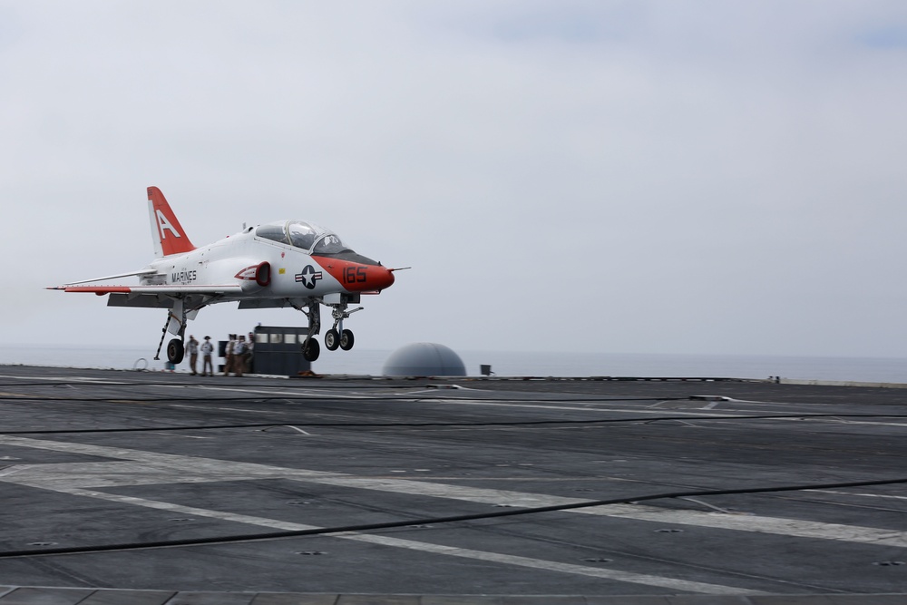 Abraham Lincoln conducts flight operations