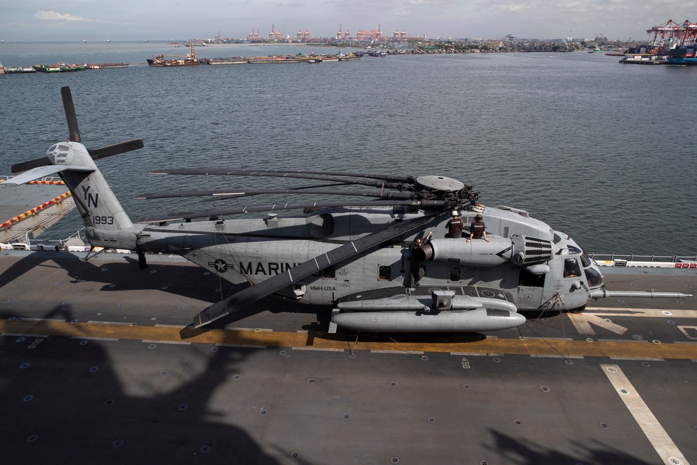 USS Tripoli Visits Manila