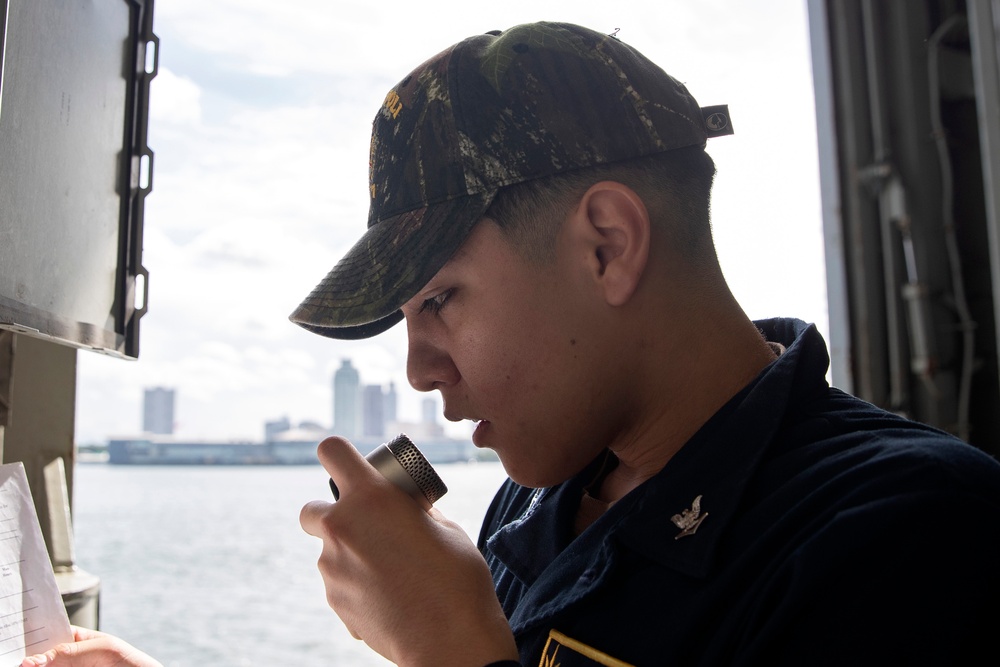 USS Tripoli Visits Manila