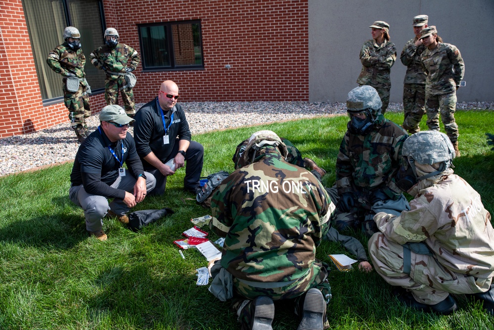 2022 114th FW CBRN attack exercise