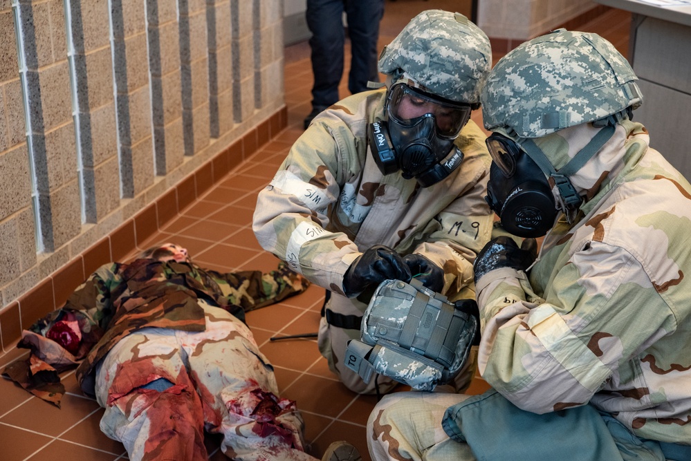 2022 114th FW CBRN attack exercise