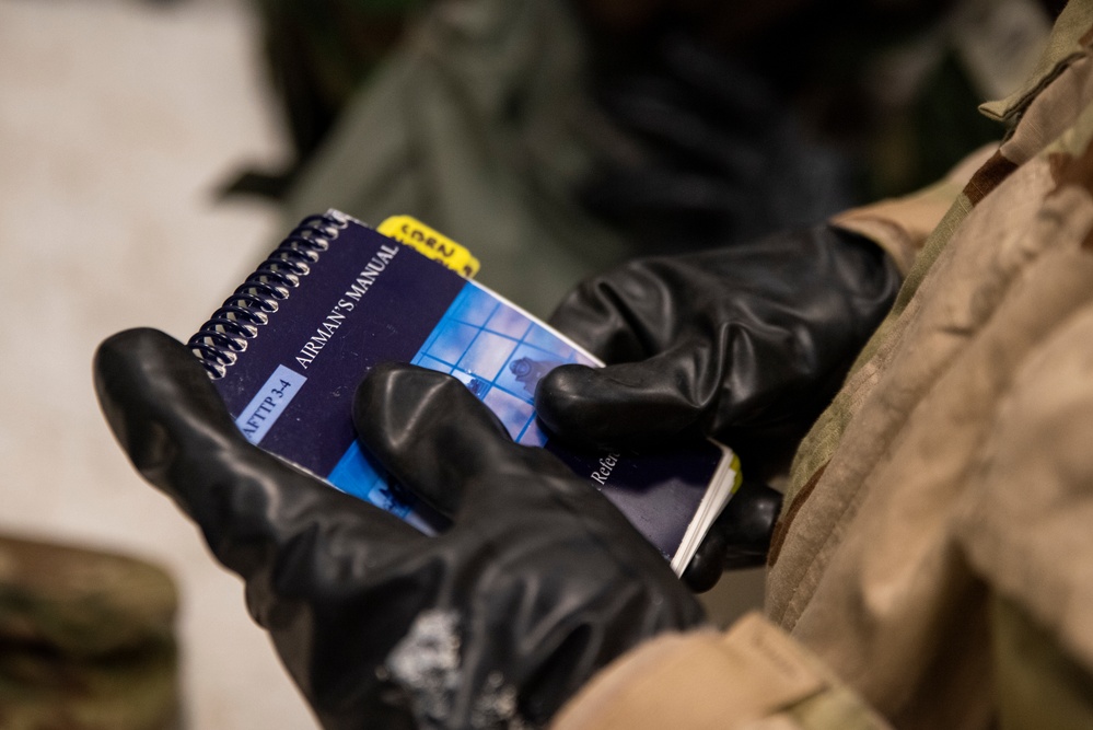 2022 114th FW CBRN attack exercise