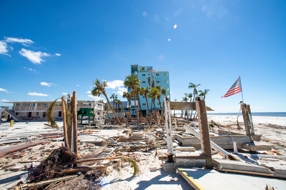 Hurricane Ian - Fort Myers Beach, Florida