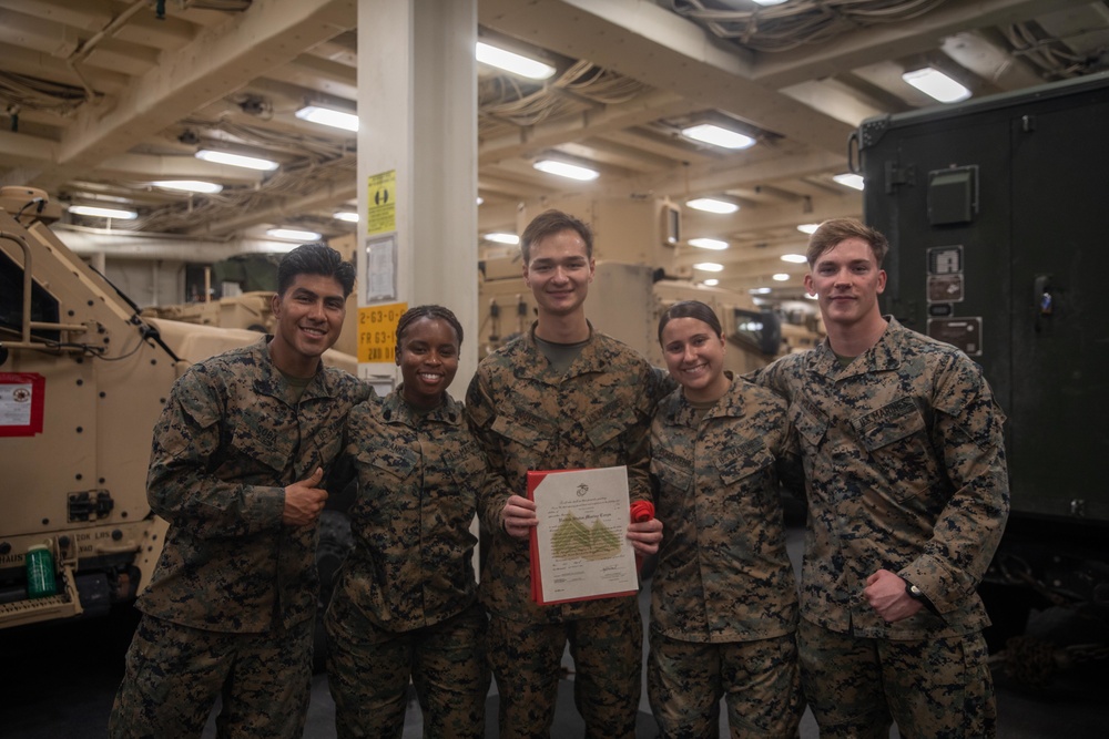 Cpl. Dylan Hoover Promotion