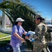 Florida National Guard Soldiers deliver food and water