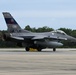 169th Fighter Wing F-16 fighter jets evacuate ahead of Hurricane Ian landfall