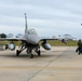 169th Fighter Wing F-16 fighter jets evacuate ahead of Hurricane Ian landfall