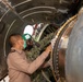 AD1 Freeman Shows Off P-8A Engine