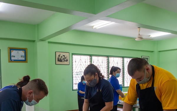 VP-8 Sailors Volunteer at Thai Orphanage
