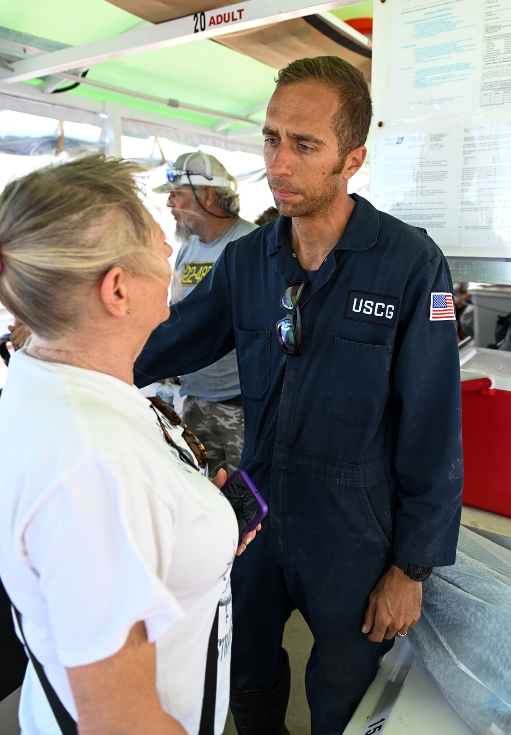 Coast Guard conducts search and rescue operations post Hurricane Ian landfall