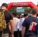 U.S. Marines participate in the “Walk and Run with the Marines” event with the Armed Forces of the Philippines